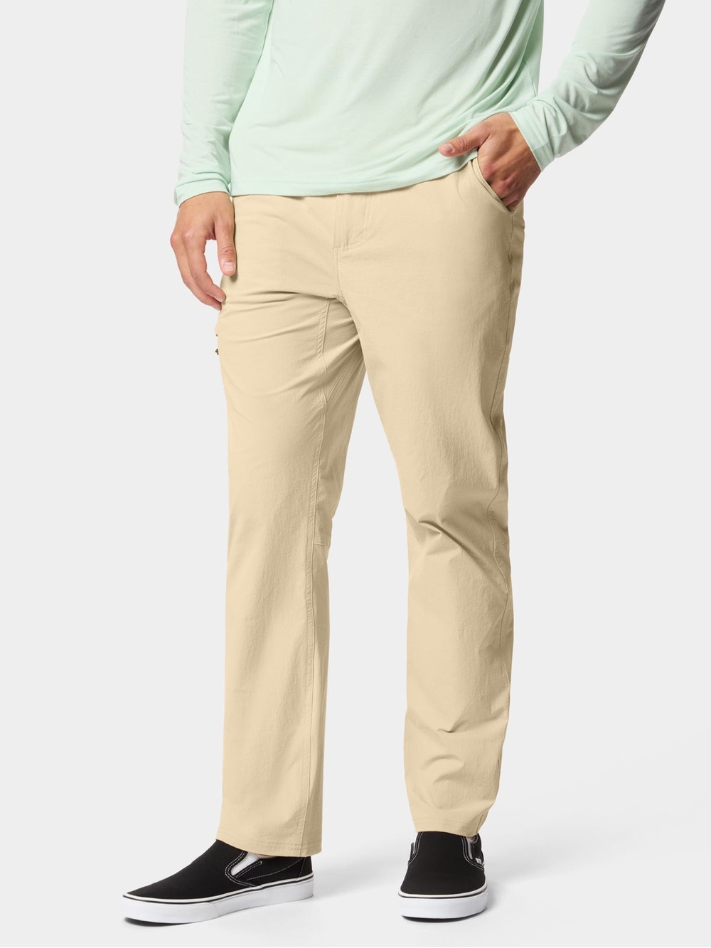 Duck Camp Men's Drifter Pants In Sandstone Sz Large NWT Outdoor Fishing Camping - Picture 6 of 15